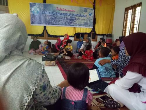 PENGABMAS DOSEN DAN MAHASISWA PRODI KEBIDANAN LANGSA